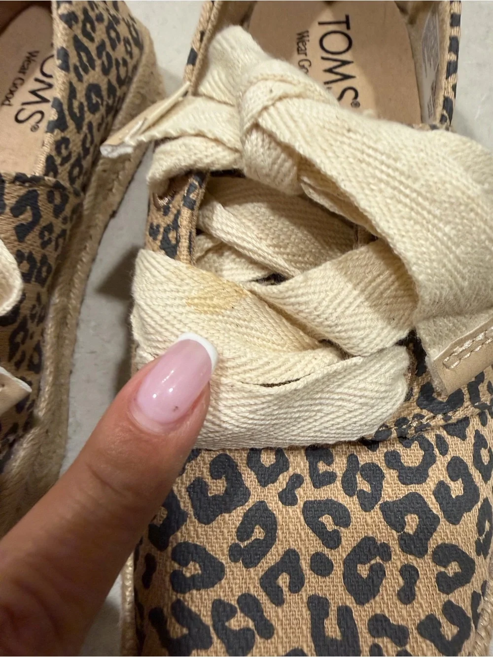 Toms espadrilles leopard